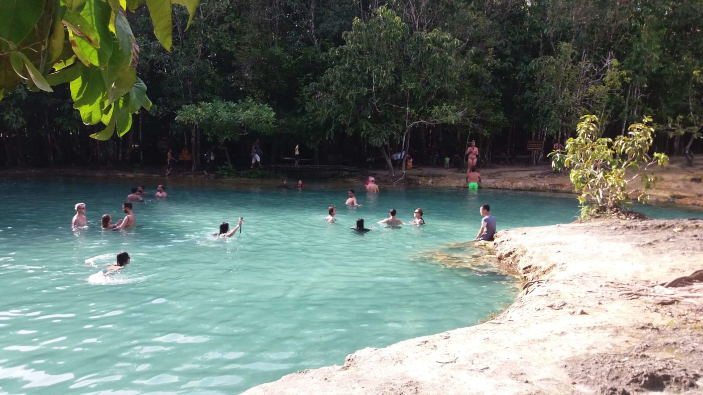 Emerald pools, Krabi Province, Thailand