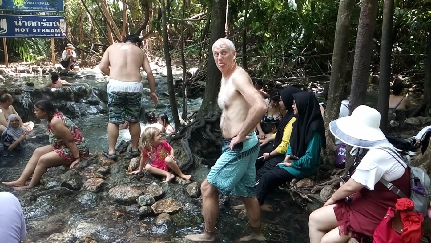Colin, hot springs, Krabi Province, Thailand