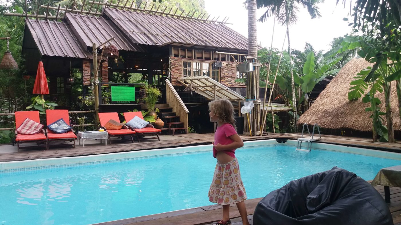treehouse cafe pool, Krabi Province, Thailand