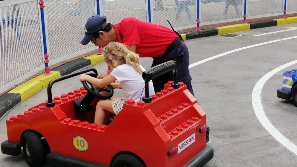 Legoland Malaysia theme park-Ayla at driving school