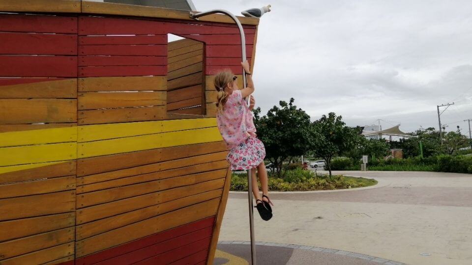 Things to do in Cebu City with kids-Il Corso Battleship Playground - Ayla