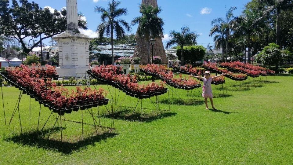 Things to do in Cebu City with kids-fort San Pedro grassy area-Ayla