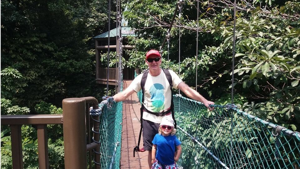 Things to do in Kuala Lumpur With Kids-KL Forest Eco Park-Colin and Ayla
