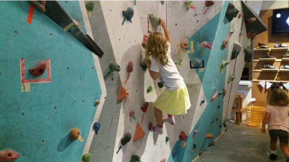 Things to do in Penang with kids-Project Rock Indoor Climbing wall-Ayla