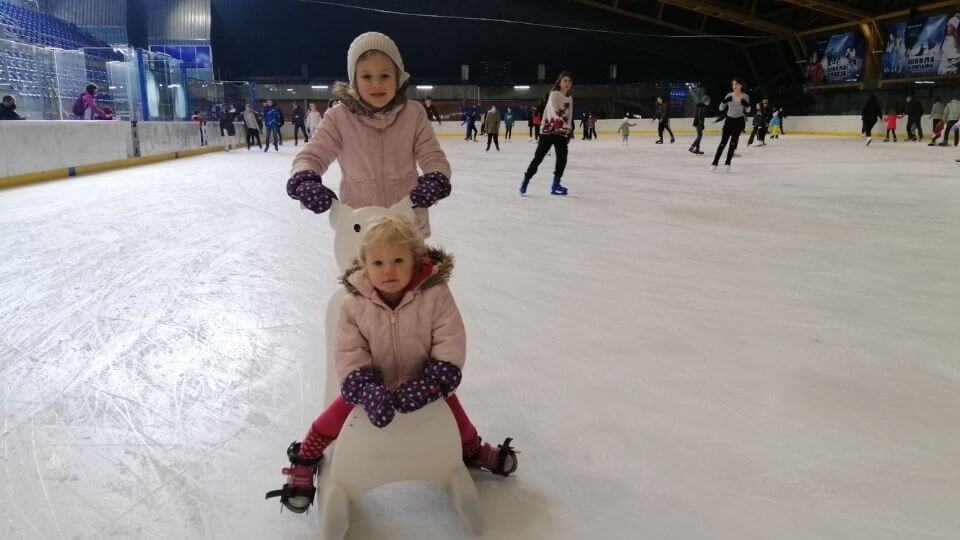Things to do in Belgrade-Pionir Ice Hall-Ayla ice skating and Romy riding
