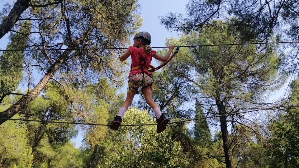 Gorica Adventure park high ropes-Ayla
