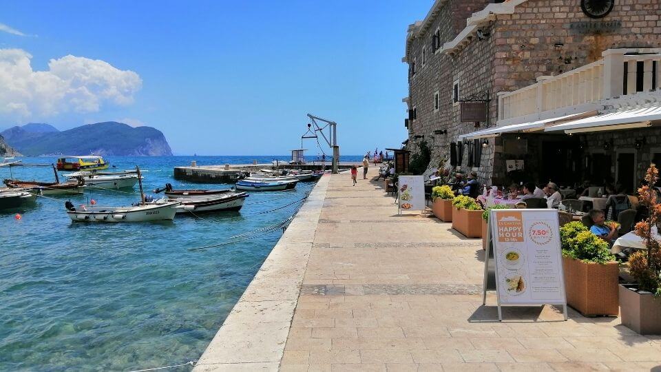 Things to do in Petrovac-end of the pedestrianized boulevard