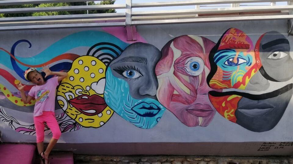 Things to do in Podgorica-street art in the park-Ayla
