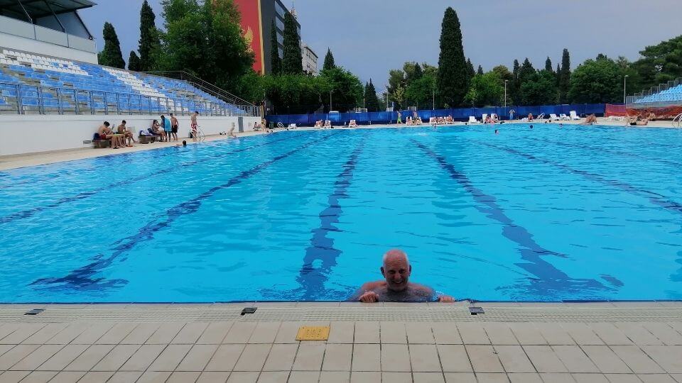 Things to do in Podgorica-swim at the Moraca sports center-Colin