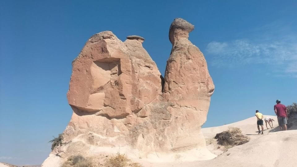 Things to do in Cappadocia-let your imagination run free at Devrent Vadisi-is it a camel or snail rock