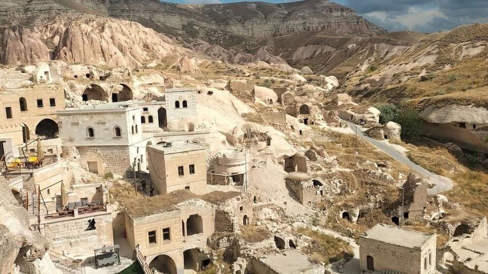 Things to do in Cappadocia-visit Cavusin village-view of the village during our private tour