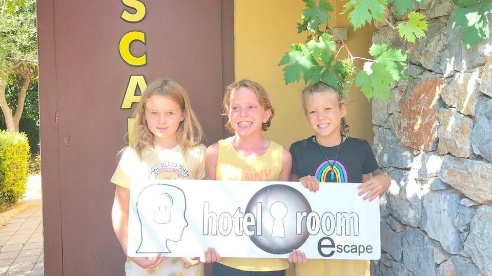 Things to do in Fethiye-Hotel Escape Room in Ovacik-Ayla and friends after their escape