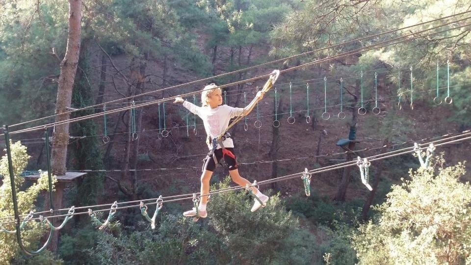 Things to do in Fethiye-adventure park-Ayla on the green course