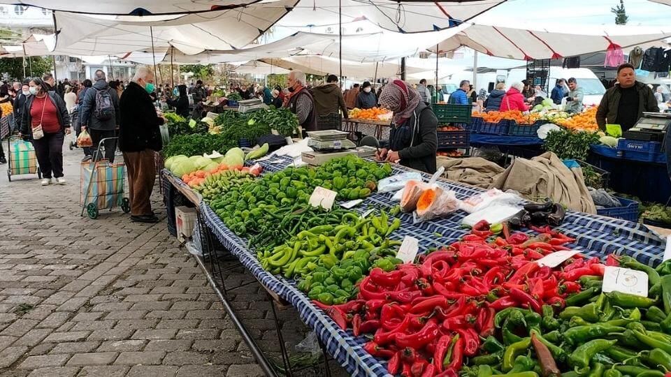 Things to do in Fethiye-check out the markets-fresh produce at Calis Sunday market