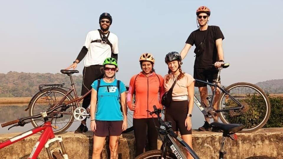 Try out cycling zens for bike hire and tours in North Goa