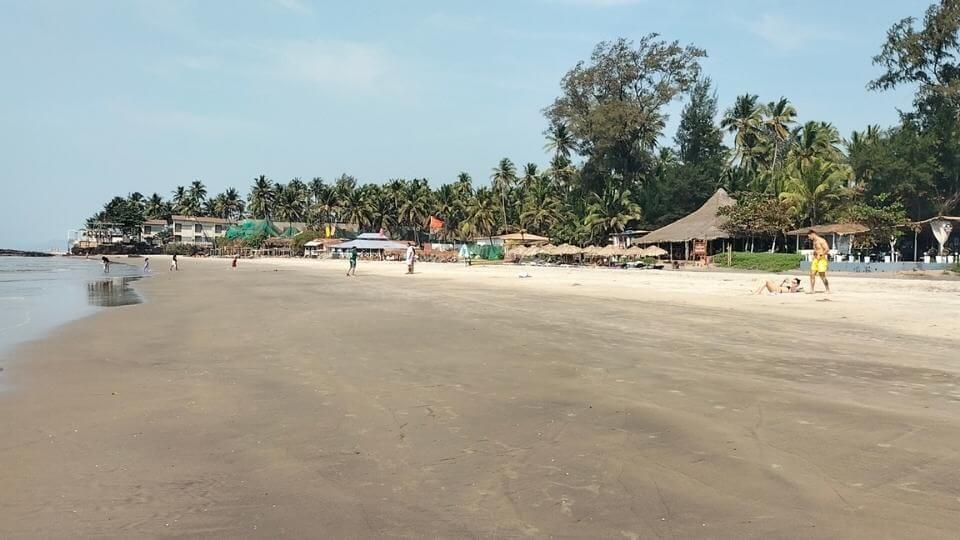 Ashvem is one of the best beaches in North Goa, with its long sandy stretches and gentle waves.