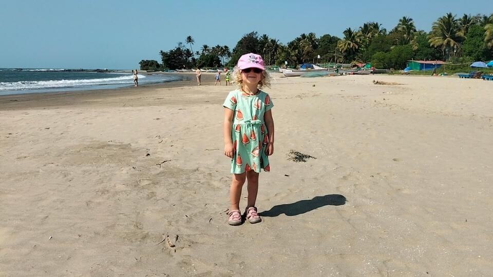 Morjim is an important turtle nesting beach and one of the best beaches in North Goa