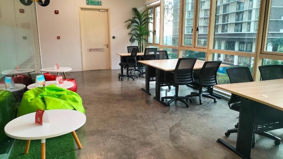 Co-working spaces in Malaysia are well set up for digital nomads