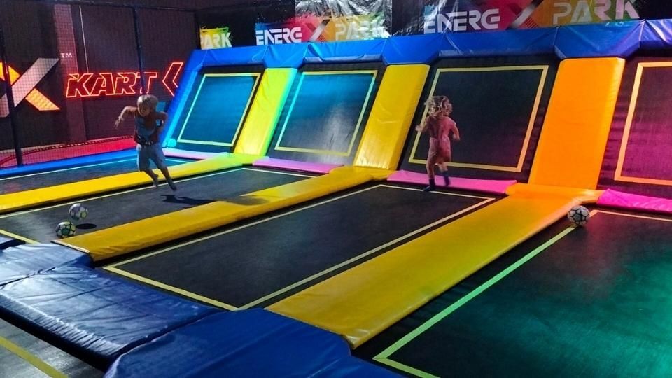 EnerG-X park at Sunway Big Box is a fantastic place to hang out for the day, with activities such as a zipline and ropes course