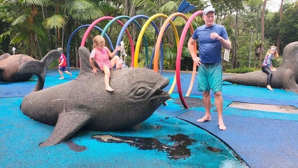 The Hutan Bandar splash park is a fantastic spot for families to take a picnic and hang out for the day