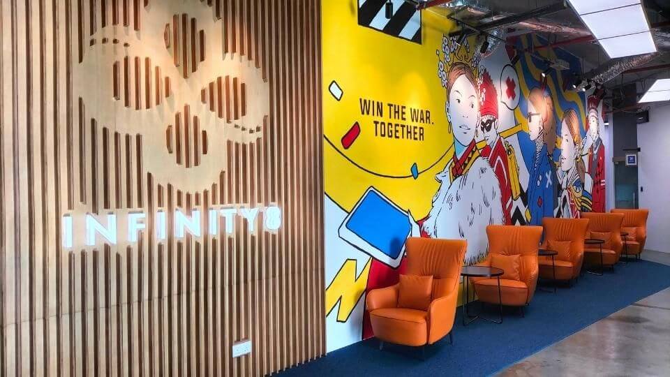 You'll find modern co-working spaces in Malaysia's cities - excellent solutions for digital nomads