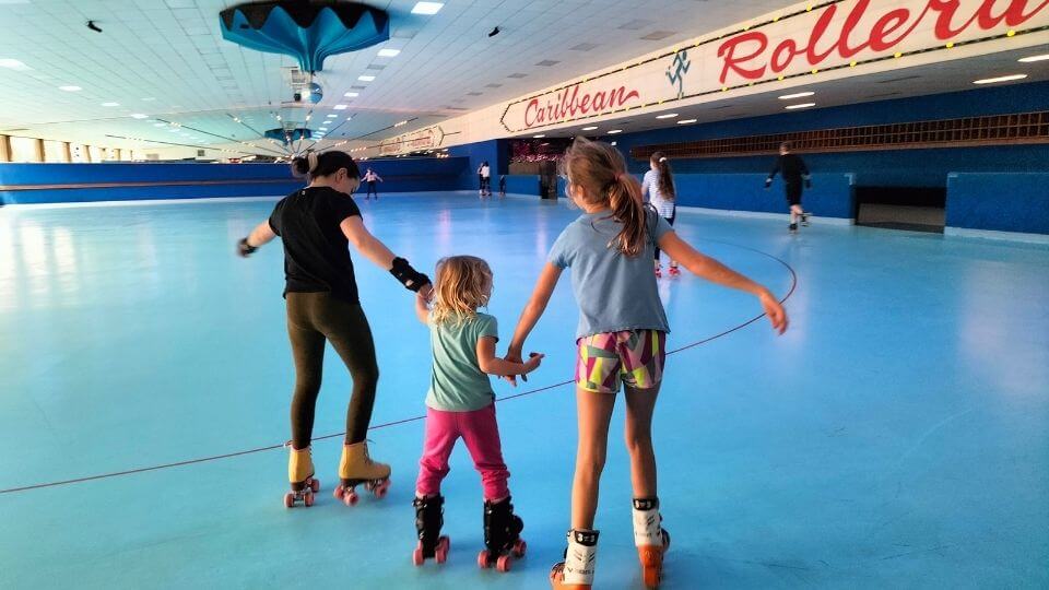 Caribbean Rollerama is a skating rink int he Dandenong Ranges, and an excellent place to hang out as a family