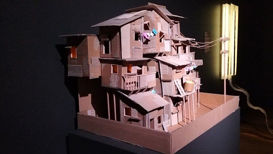 An art piece at GOMA, the Gallery of Modern Art in central Brisbane.