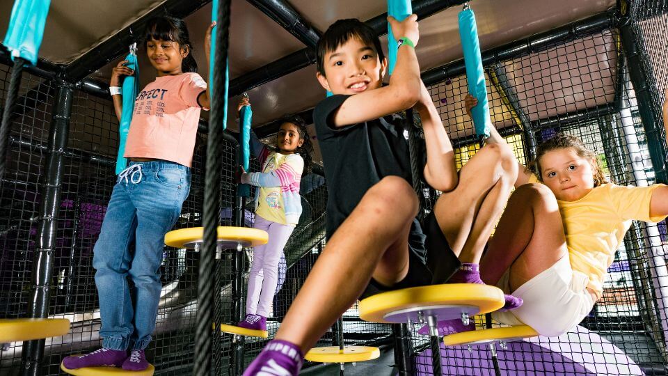 SuperPark Melbourne is purposefully designed for kids of all ages to move more.