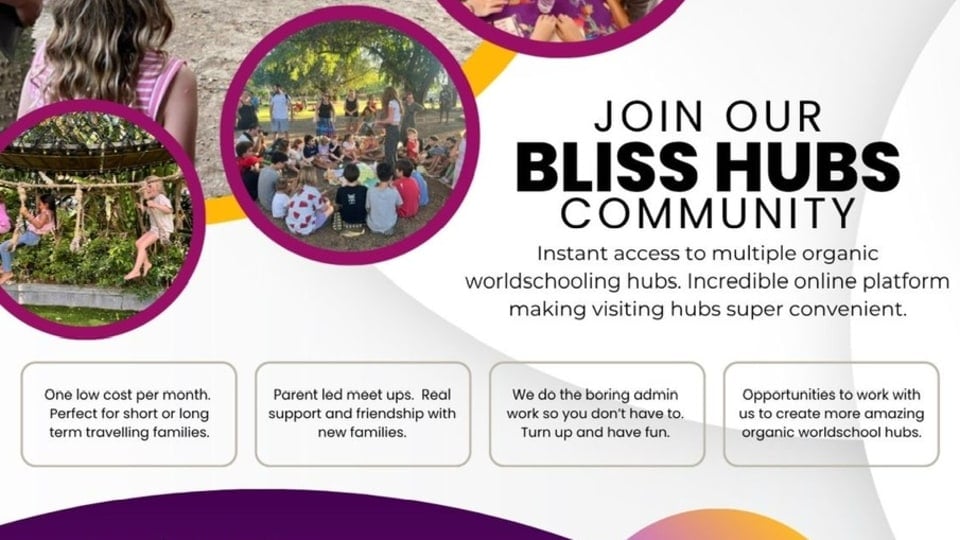 Worldschooling Hubs - Bliss Hubs