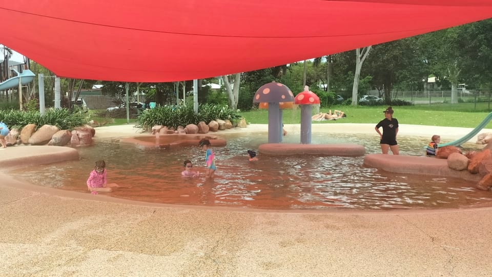 The kids pool at Kirwan High Aquatic Centre in Townsville.